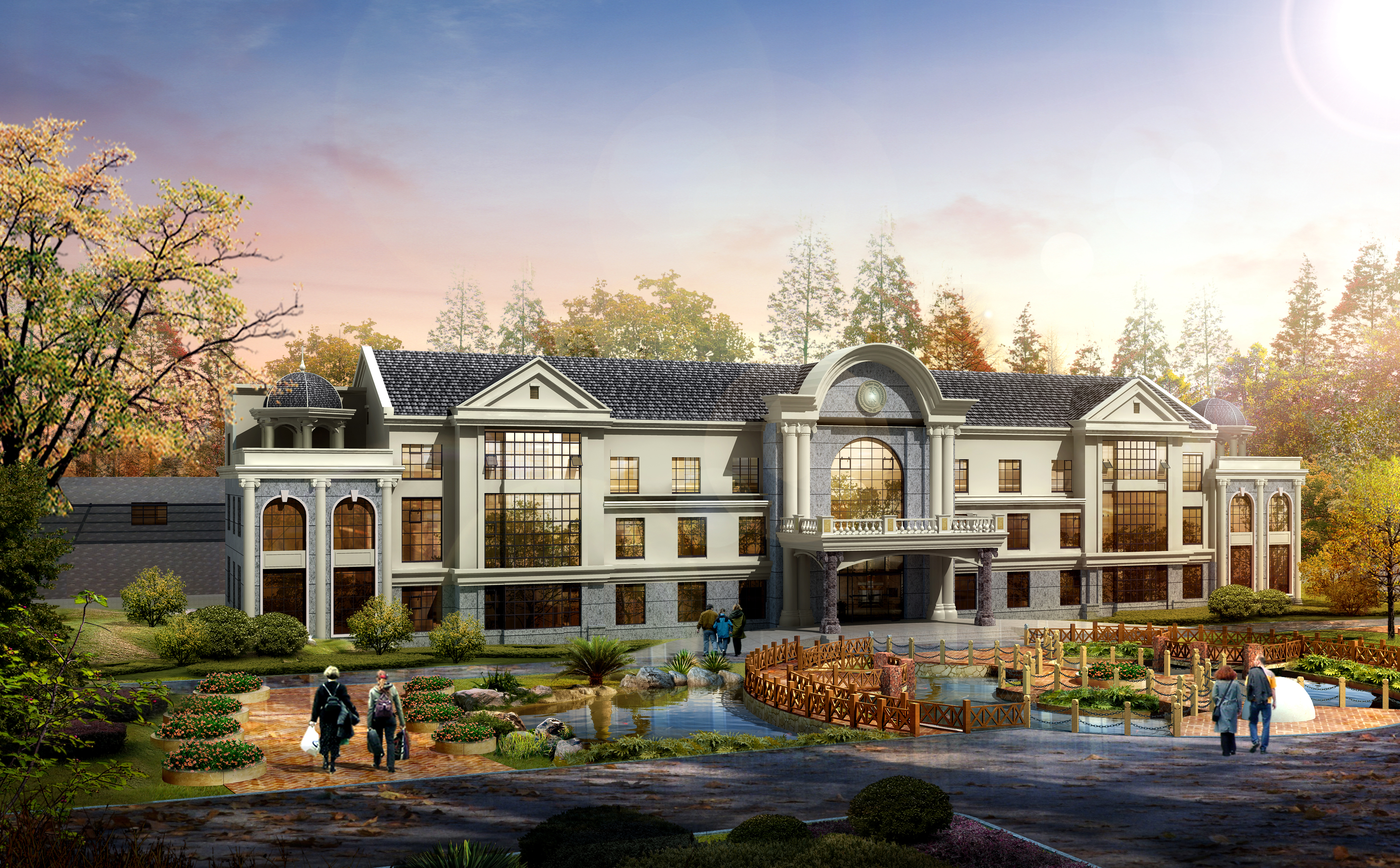 我司成功中标天伦食品成都新总部基地项目设计