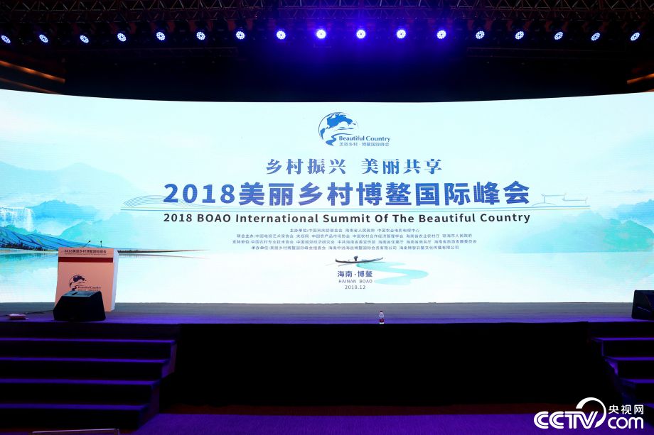 刘卫兵荣膺2018美丽乡村博鳌国际峰会“乡村振兴先锋人物”称号